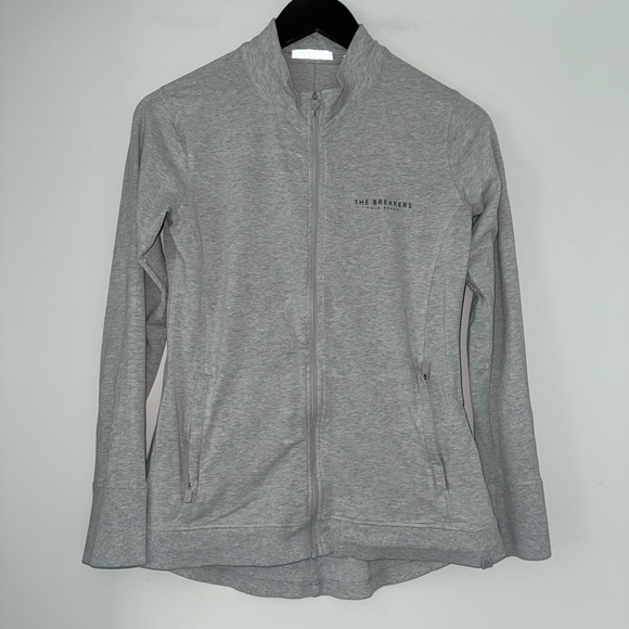 The Breakers Palm Beach Zip Lightweight Sweatshirt - Picture 1 of 5